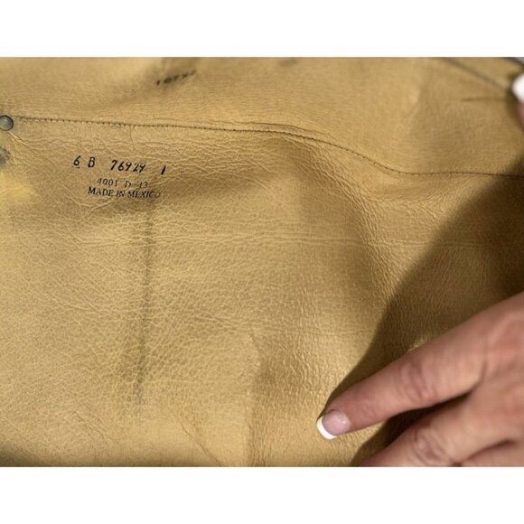 FRYE Melissa Harness Inside Zip Tall Brown Leather Boots Sz 6 B 76929 $438 - Picture 12 of 16